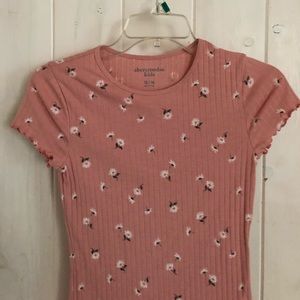 Abercrombie and Fitch floral tee
